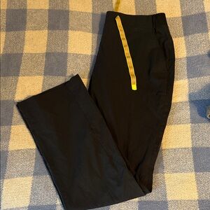 Black wide leg women’s Medelita scrub pants